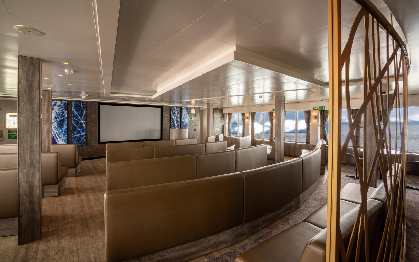 MV Hondius Lecture Room